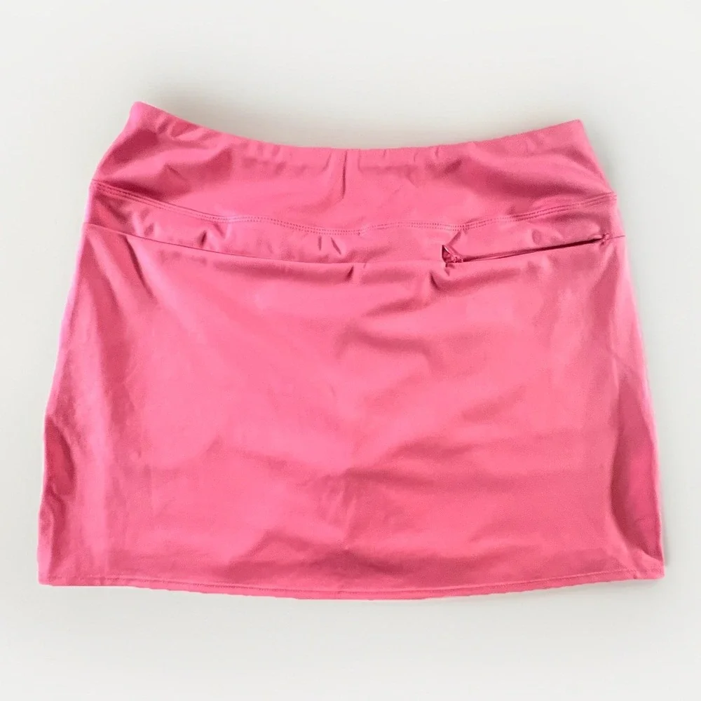 Tommy Bahama Golf Skort Women's M Pink Stretch Athletic Skirt  Shorts‎ Pockets